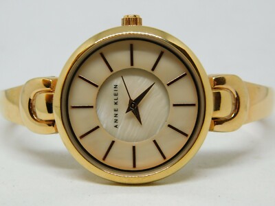 Anne Klein AK/2124 Three-Hand Quartz Analog Women's Watch Sz. 6 1/4'' New Battery