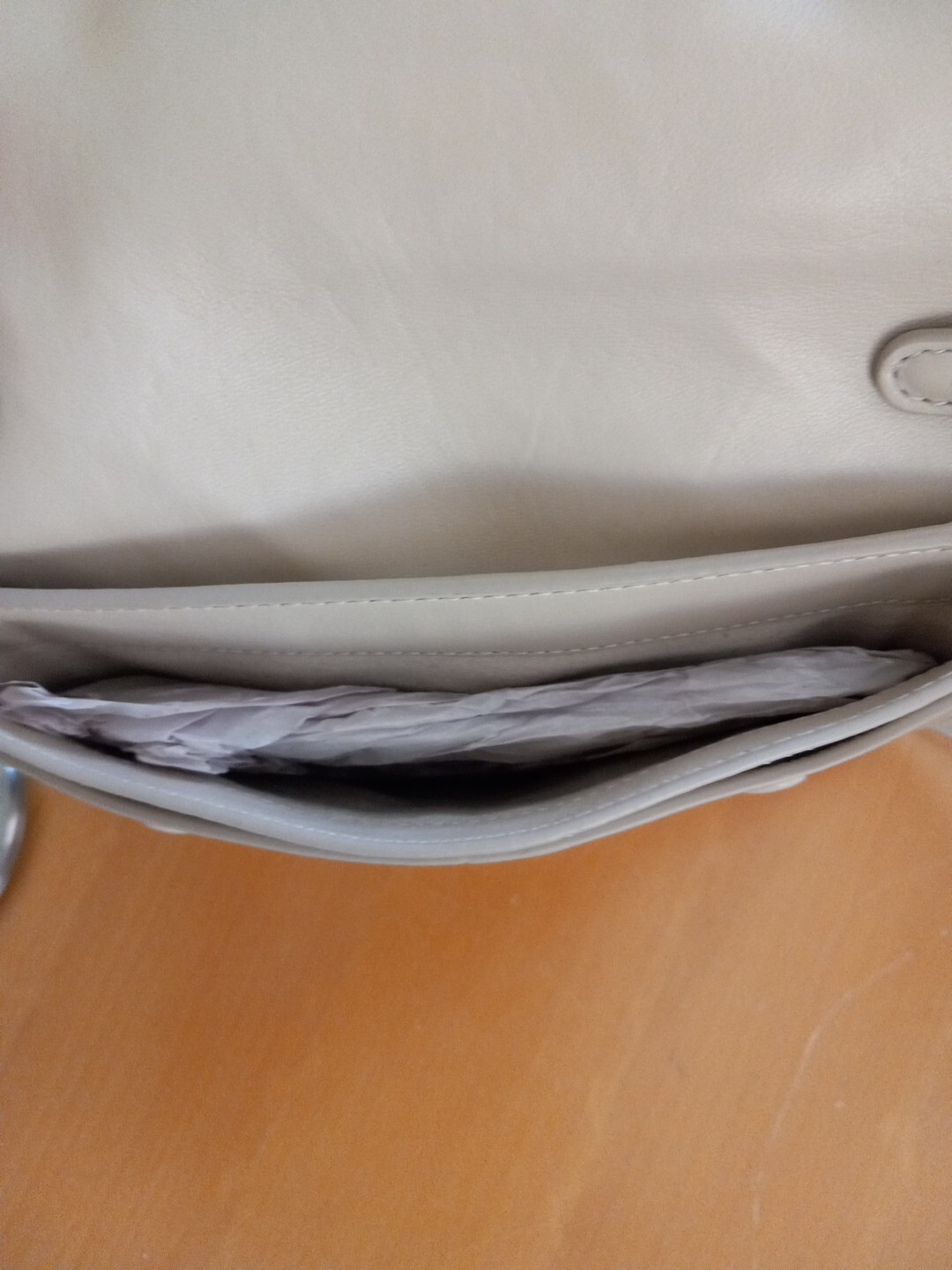 Zara NWT SRPLS 10 Beige Envelope Bag Sold Out Retail $99.90 image 7