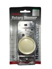 600W Rotary Dimmer Switch Single Pole Almond Master Electrician Home Lighting