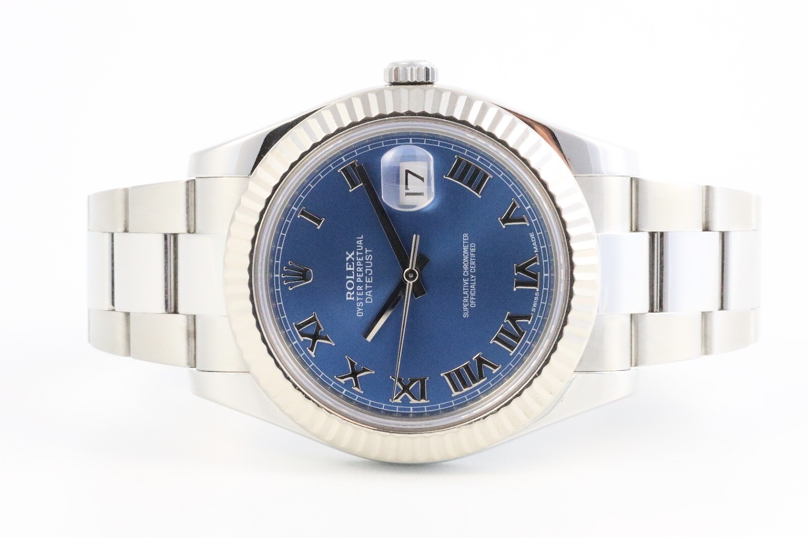 Bild 1 - Rolex Datejust II Blue Azzuro Dial 41mm Edelstahl Automatik Dif AVS18046 X