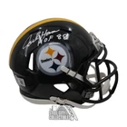 Jack Ham Autographed Pittsburgh HOF 88 Mini Football Helmet - BAS (White Ink)
