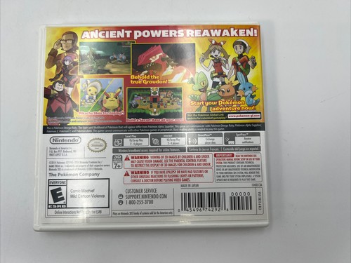 Pokemon Omega Ruby (Nintendo 3DS, 2014) Complete In Box and extra GIFT FURYU? - 第 3/5 張圖片