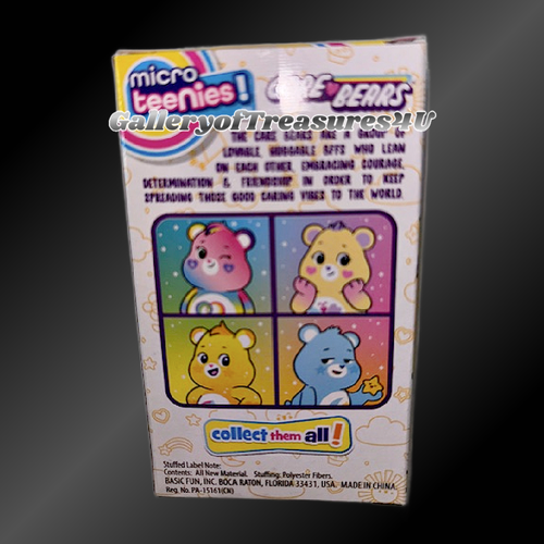Care Bears Micro Teenies Plush Dare to Care Calming Bedtime Friend Mini Bear 3" - Picture 10 of 25