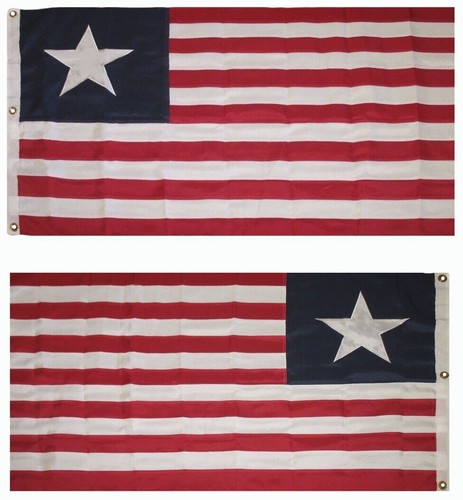 3x5 Foot Tennessee State Flag - 100% Cotton Embroidered & Sewn, With Brass Grommets - View #6