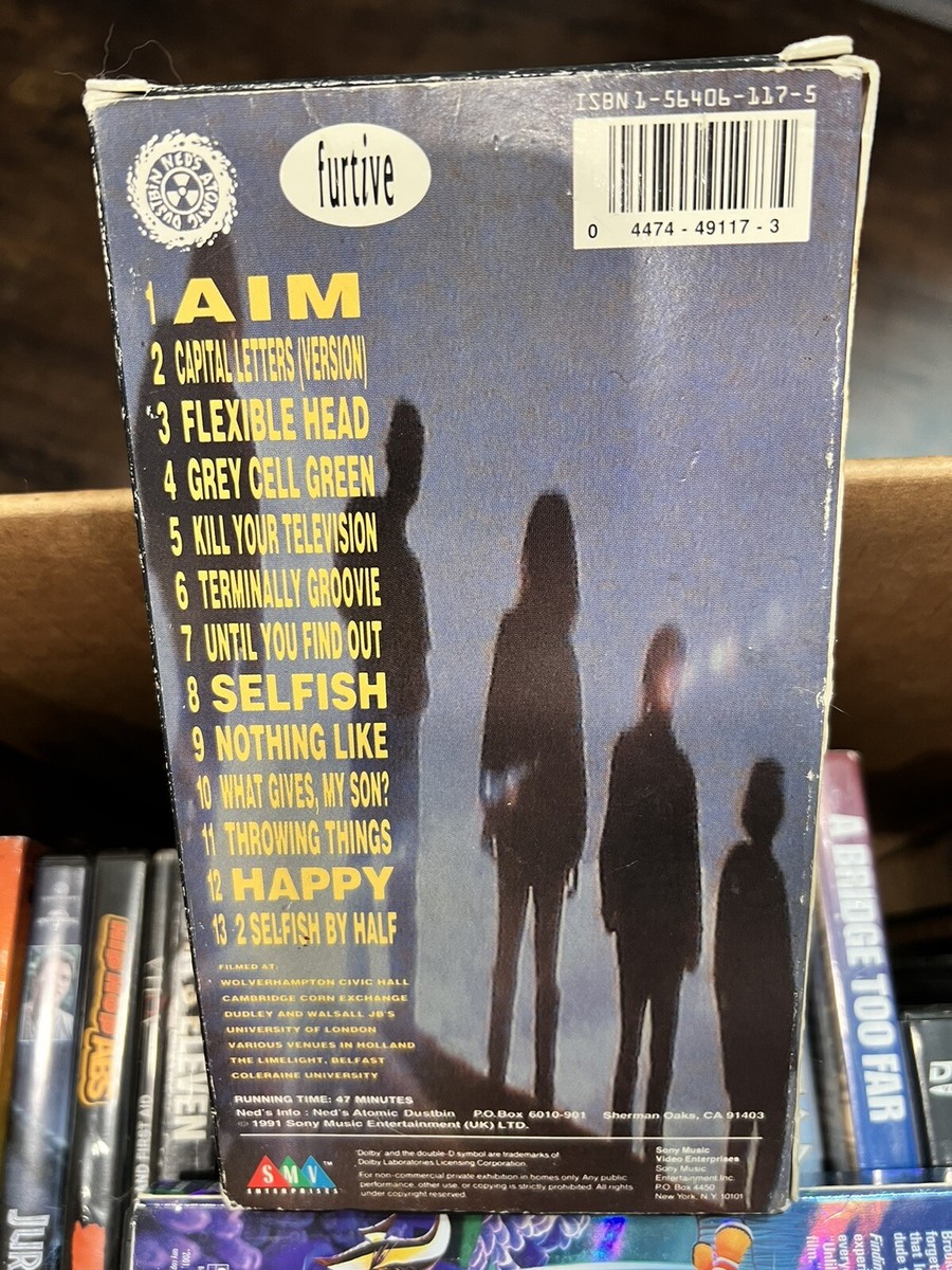 Ned's Atomic Dustbin Nothing Is Cool 1991 VHS Very Rare Video Out