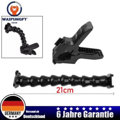 Jaws Flex Clamp Mount Klemmhalterung Fahrrad Motorrad Halterung für Gopro 8 7 6