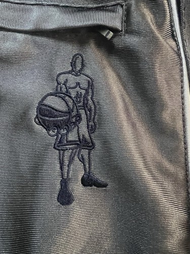 AND1 Pants Boys Gray Side Snap Breakaway VTG Y2K Pull On Basketball Tear Away XL - Picture 4 of 11