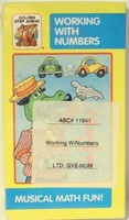 Save 25% - Golden Step Ahead VHS Tape Working Numbers Math