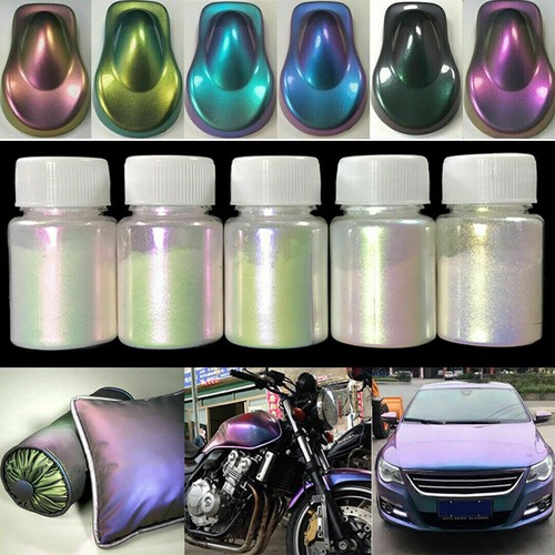 10g Car Chameleon Pigment Powder Pearl Powder Automotive Paint Pigment Shimmer - Picture 2 of 17