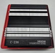 Mosfet Car Audio Power Amplifier 3800W
