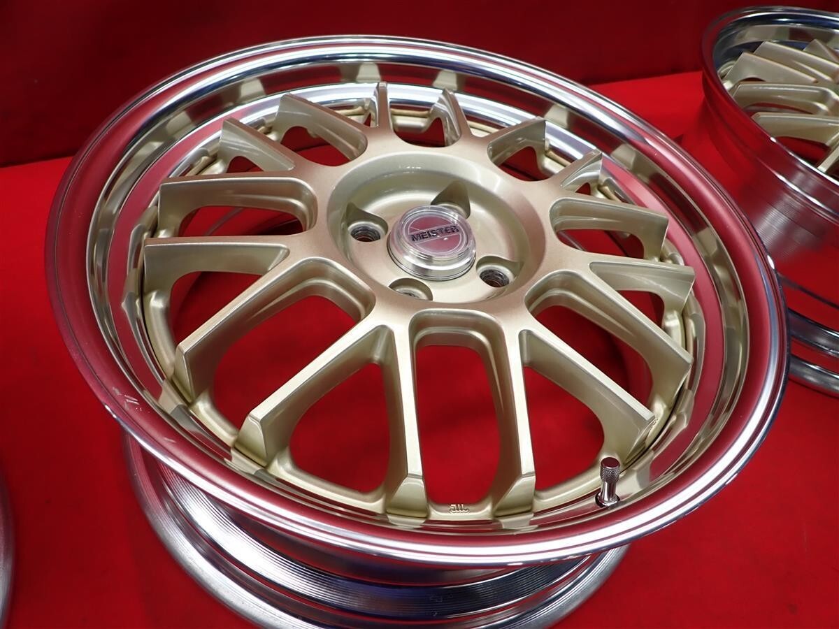 JDM Work Meister M1R 17inch 100x4 Set4 Wheels Japan Racing