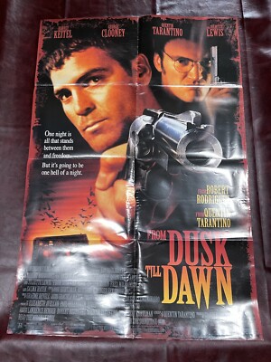 From Dusk Till Dawn Original 1995 Movie House Full One Sheet