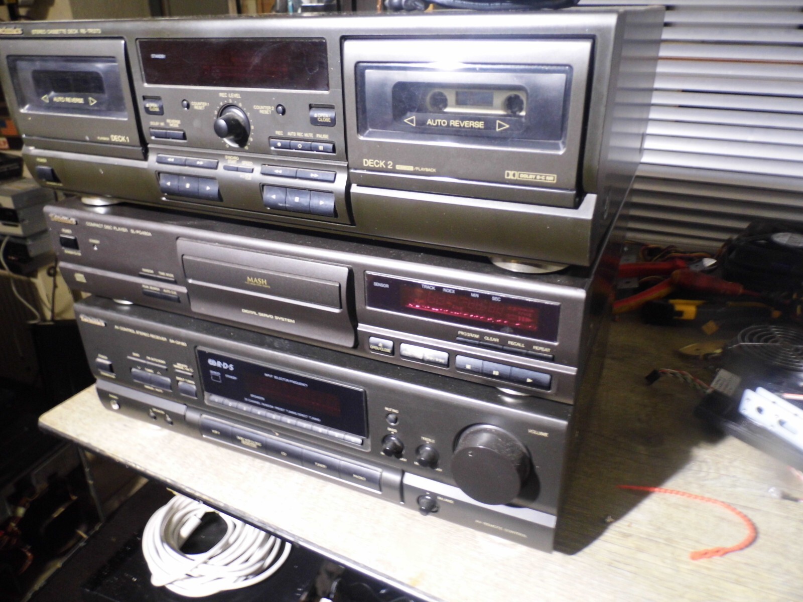 technics hifi anlage, verstärker / Cd / Cassetten deck eBay