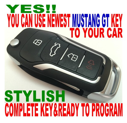 Flip Key Remote Replacement For 2007-2010 Ford Models (40BIT Chip) | Keyless Entry, Never Used 9 thumbnail image