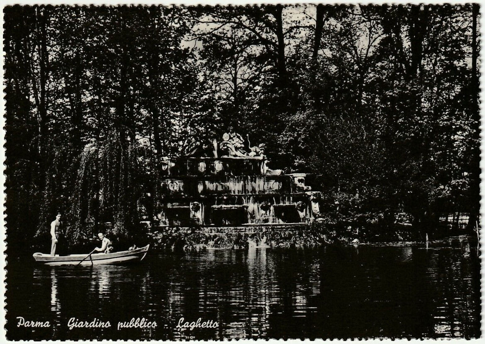 PARMA - GIARDINO PUBBLICO - LAGHETTO -40083-