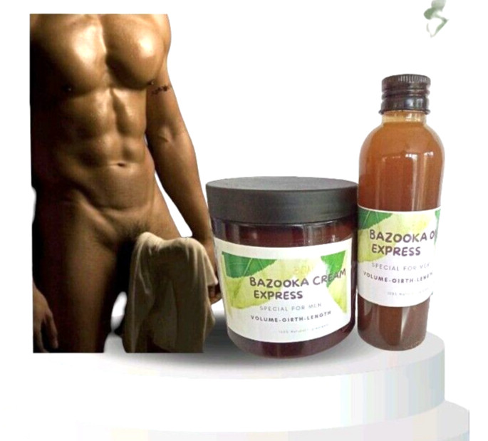 Kit Bazooka Express gel de massage intensif pour stimuler la virilité 2x200ml