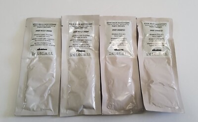 2x Davines Your Hair Assistant Prep Shampoo .40oz & Prep Mild Cream .40oz