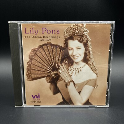 Lily Pons: Odeon Recordings 1928-29 by Pons / Puccini / Mozart / Saint-Saens