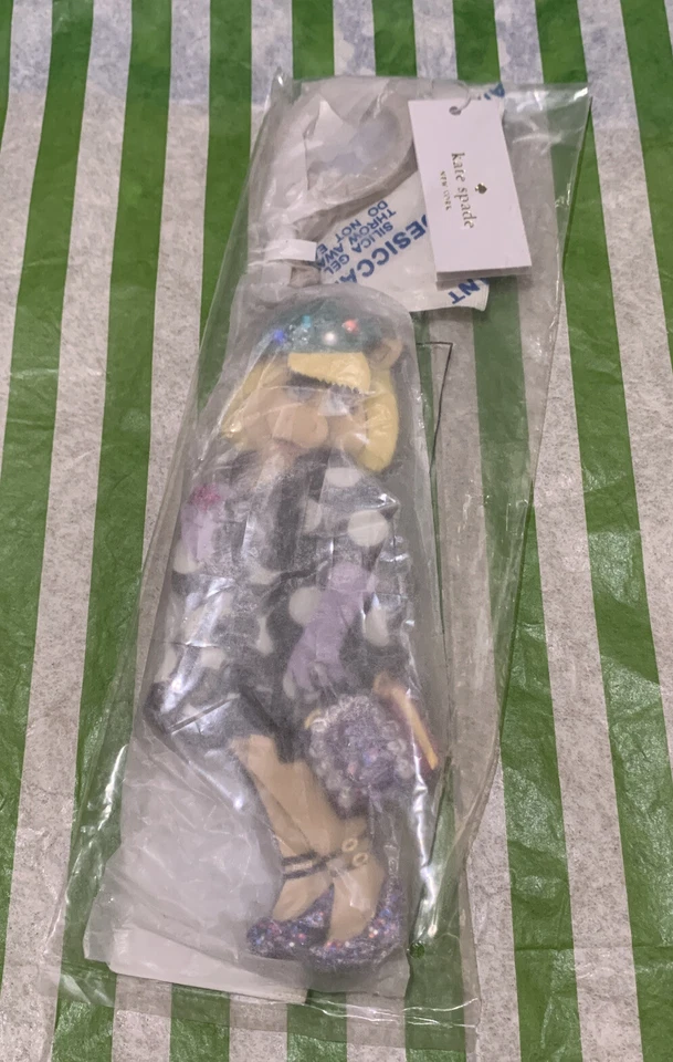 RARO LLAVERO KATE SPADE MISS PIGGY LUNARES NUEVO PAQUETE-1KRU0314 Foto 4 de 4