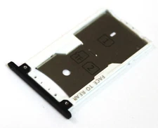 OEM BLU VIVO X V0230WW REPLACEMENT BLACK MICRO SD SIM CARD HOLDER TRAY
