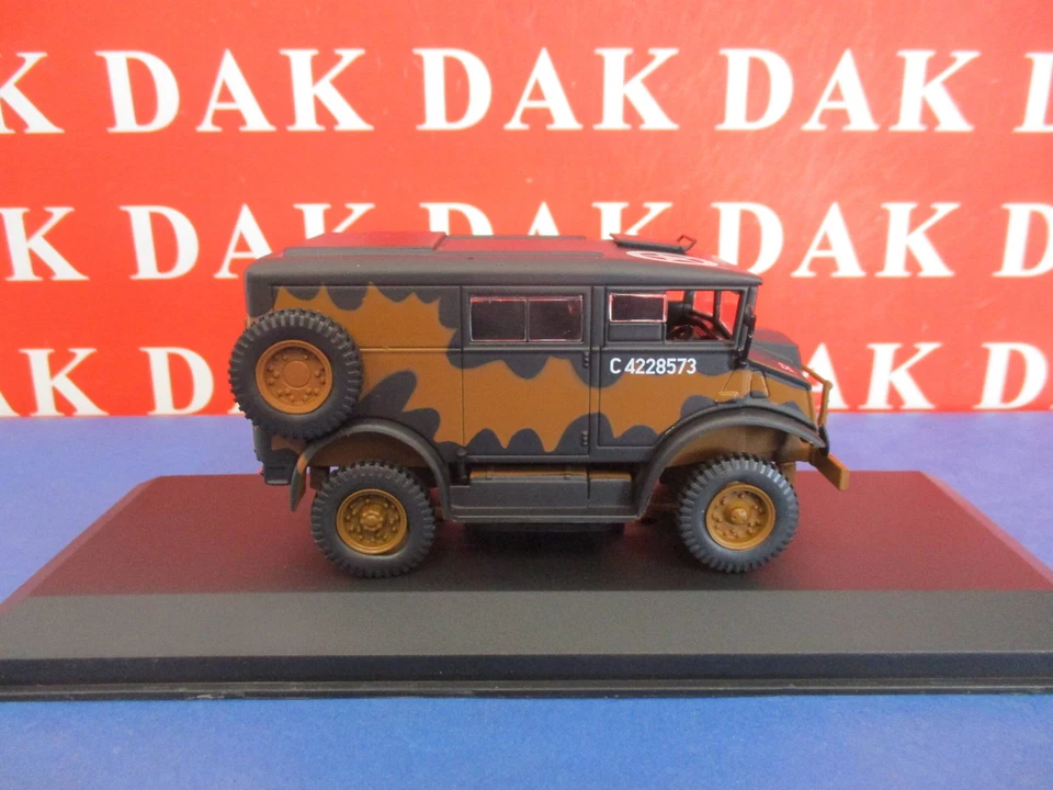 Die cast 1/43 Modellino Furgone Chevrolet C8A HUW 11th AD Normandy 1944 - Immagine 4 di 4