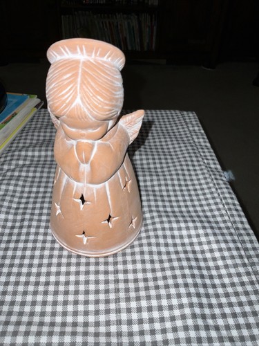 House Of Lloyd Christmas Around The World Praying Angel Votive Candle Holder 6" - Picture 8 of 20