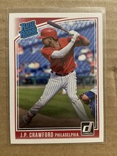 2018 Donruss Baseball Base Rated Rookies #44 J.P. Crawford