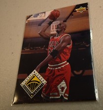 1993-94 Upper Deck Breakaway Threats - #438 Michael Jordan Chicago Bulls