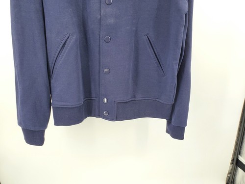 Slate & Stone Baseball Knit Bomber Jacket Mens Size XXL NWT Navy - Picture 6 of 9