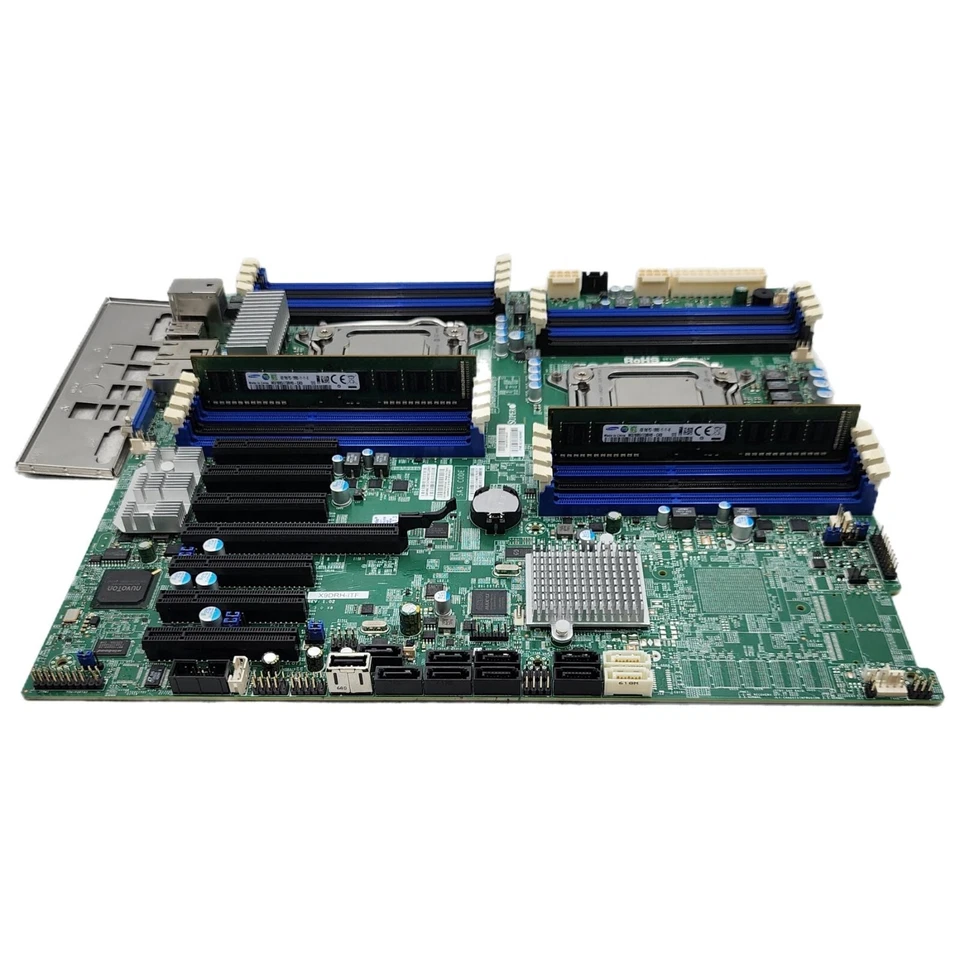 Supermicro X9DRH-iTF LGA2011 E-ATX Motherboard C602 X79 TESTED with CPU RAM - Image 3 of 4