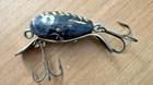 Vintage Shakespeare Dopey Black & Yellow Wood Fishing Lure (Rare)