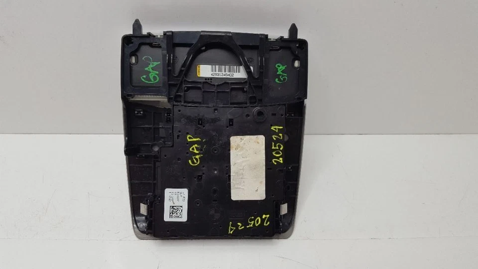 Center Roof Console Map Light Assembly 2012 13 14 15 16 17 18 BMW 328i - Image 4 of 4