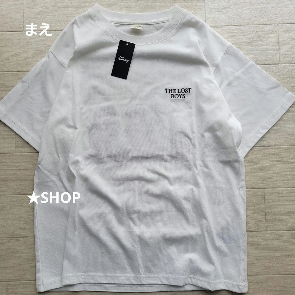 Disney Peter Pan Lost Kids Lost Boys Embroidered Short Sleeve T-Shirt M - Image 2 of 4