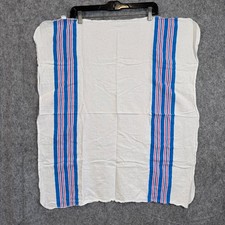 BABY INFANT RECEIVING SWADDLING HOSPITAL BLANKETS 30''X 26'' BLUE PINK STRIPES