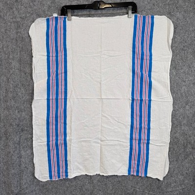BABY INFANT RECEIVING SWADDLING HOSPITAL BLANKETS  30''X 26'' BLUE PINK STRIPES