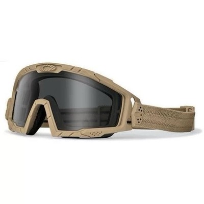 Oakley SI M Frame 2.0 Goggles (Tan Frame, Clear/Smoke Lenses)