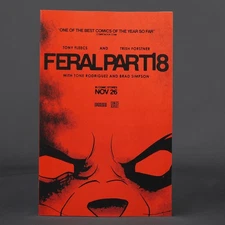 FERAL #18 Cvr B Image Comics 2025 0925IM0329 18B (CA) Fleecs + Forstner
