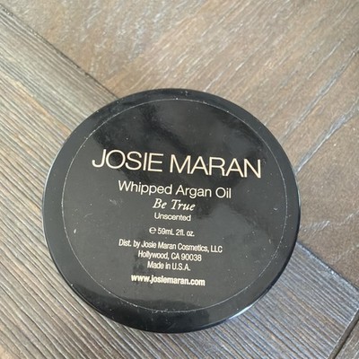 Josie Maran Whipped Argan Oil Be True Unscented Body Butter 2 fl oz. 59 ml 