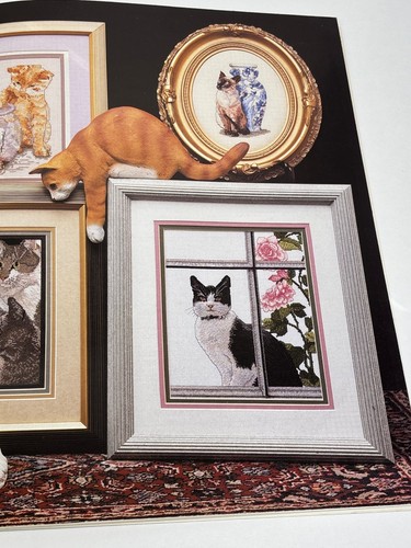 Cross My Heart Fabulous Felines Counted Cross Stitch Pattern Leaflet CSB-83 - Picture 5 of 10