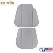 1990-1995 Für Mercedes-Benz SL-Klasse R129 Fahrerseite Sitzbezüge - Leder Grau