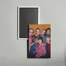 Laverne & Shirley Mini TV Show Poster Fridge Locker Magnet