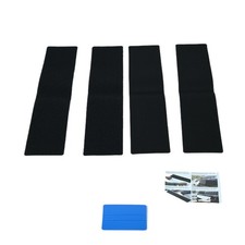 2PCS Kennzeichenhalter Klett rahmenlos Nummernschildhalter universal 500*100MM