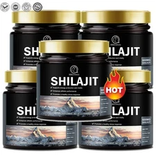 Pure 100% Himalayan Shilajit, Soft Resin, Organic, Extremely Potent, Fulvic Acid