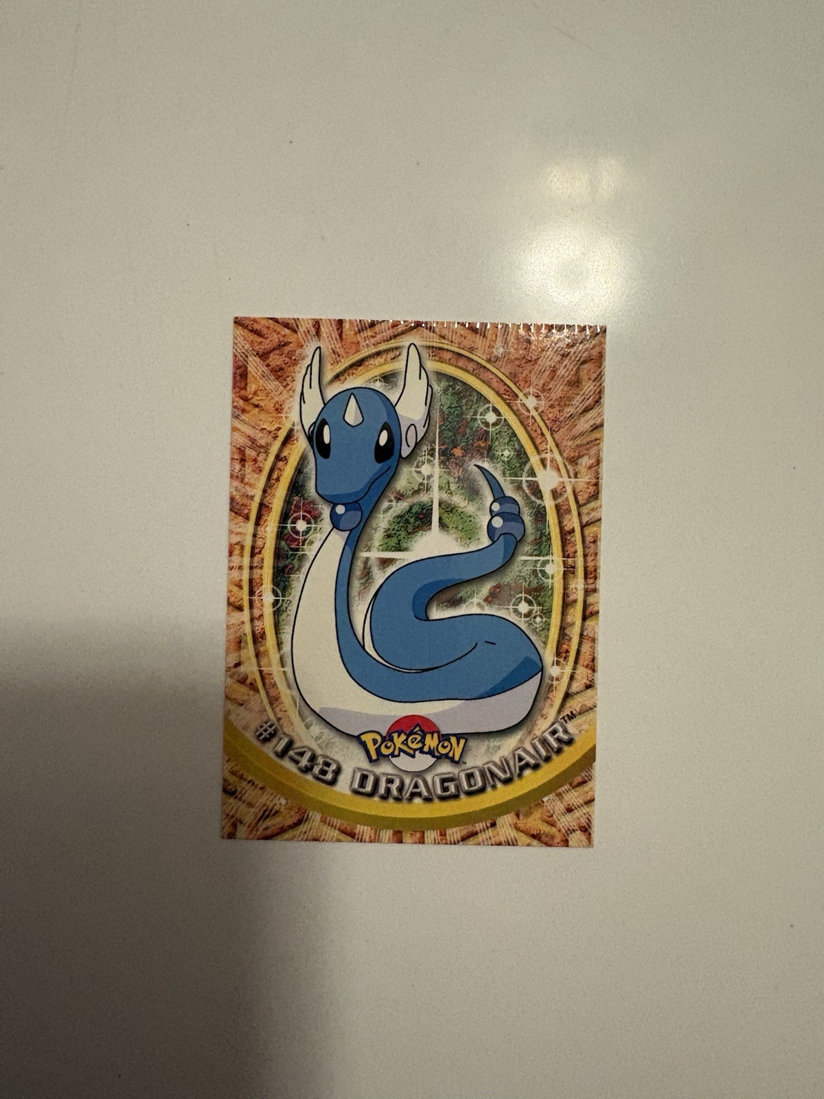 Topps Pokemon ERROR Card Dragonair #148 E11/12 Stage 2 Collectible Blue Label