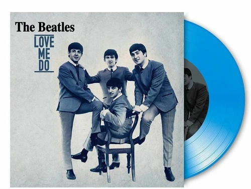 THE BEATLES  LOVE ME DO BLUE VINYL 7" 45 RPM Only 250 Pressed Sealed