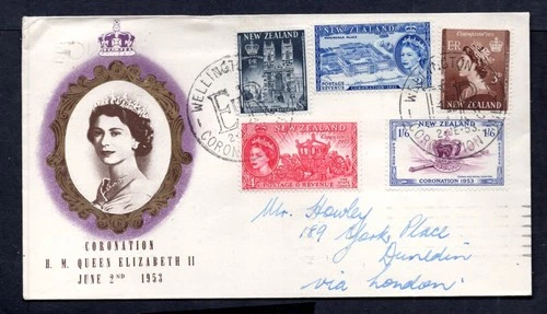 New Zealand - 1953 QE2 Coronation First Day Cover