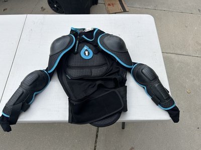 #ad SixSixOne 661 Body Armor Mountain Bike Down Hill Comp Pressure Suit Size small $60.00