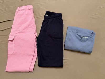 Jogginghose Cargohose Pullover Pepperts Young Idols Größe 146 / 152 Blau Rosa