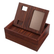 Pet Cremation Photo Box Wood Memory Display Picture Memorial Urns