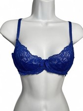 Agent Provocateur Cobalt Blue Lace Bra | Luxury Lingerie